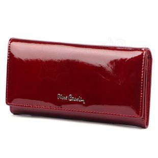 Жіночий шкіряний гаманець Pierre Cardin 02 LEAF 114 бордовий - 4364 фото