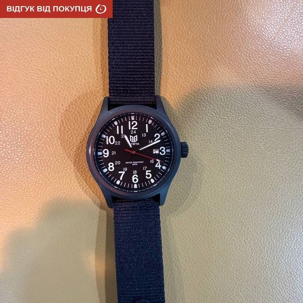 Чоловічий годинник Besta Command Black 643 фото