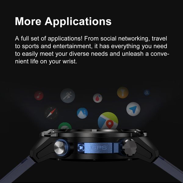 Смарт годинник Smart Navigation Pro з GPS, 2 ремінці 743 фото