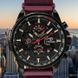 Чоловічий годинник Forsining Finance Wine Red, 2 ремінці 793 фото 8