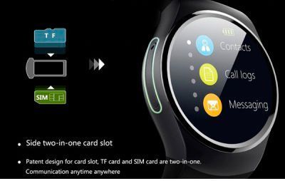 Смарт годинник Smart KW18 Black 44 фото