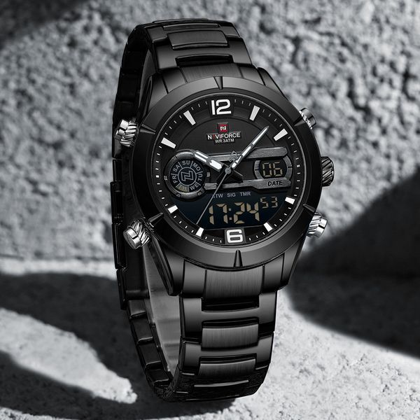 Чоловічий годинник Naviforce Aviator 644 фото