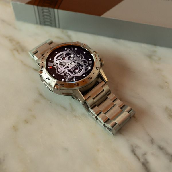 Смарт годинник Smart Delta K52 Silver, 2 ремінці 294 фото