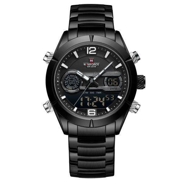 Чоловічий годинник Naviforce Aviator 644 фото