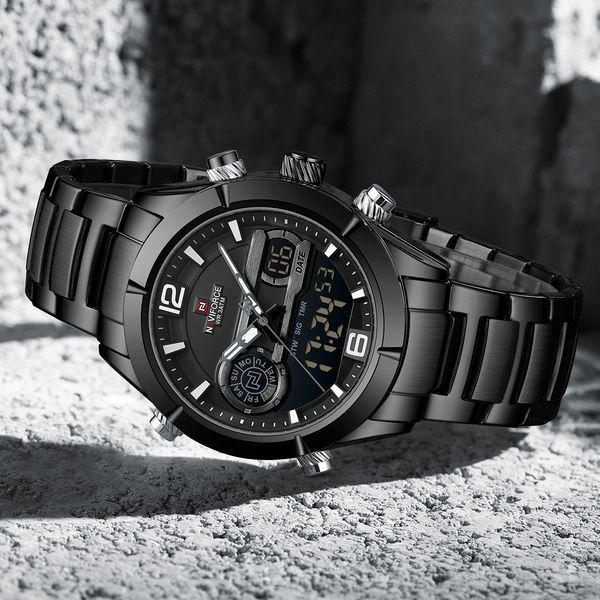 Чоловічий годинник Naviforce Aviator 644 фото