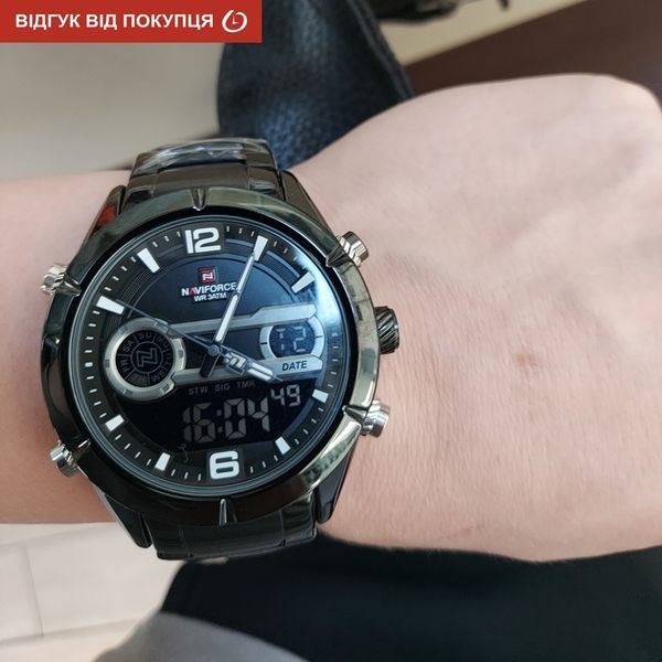Чоловічий годинник Naviforce Aviator 644 фото