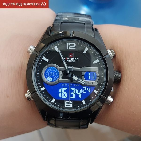 Чоловічий годинник Naviforce Aviator 644 фото
