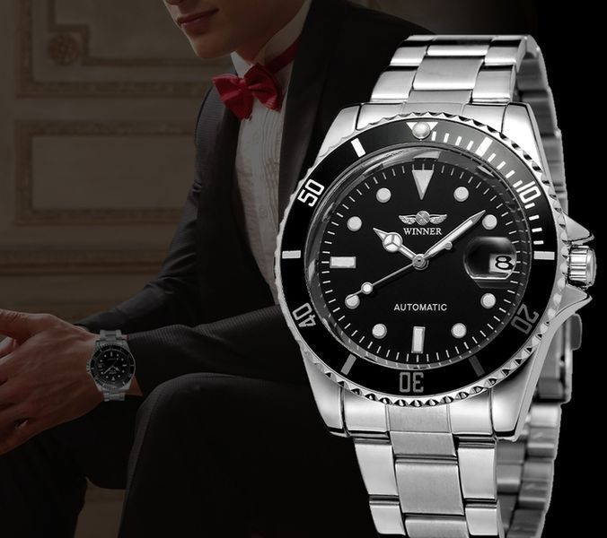 Чоловічий годинник Winner Basel 144 фото