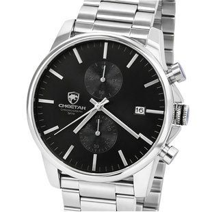 Чоловічий годинник Cheetah Monaco Silverline, 2 ремінці 795 фото
