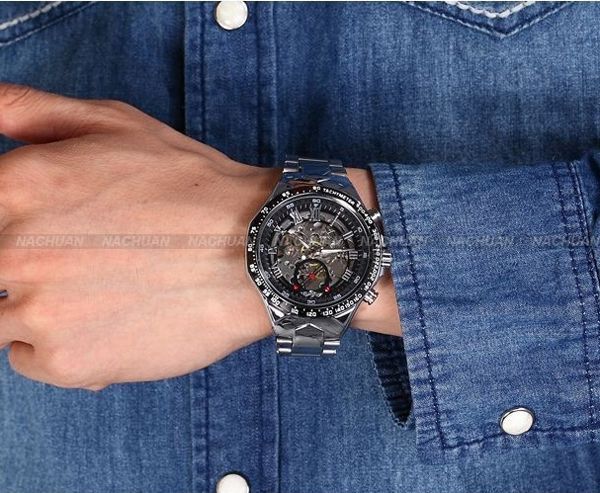 Чоловічий годинник Winner Action 45 фото