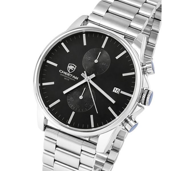 Чоловічий годинник Cheetah Monaco Silverline, 2 ремінці 795 фото