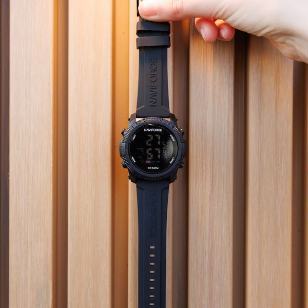 Чоловічий годинник Naviforce Europe Black 345 фото
