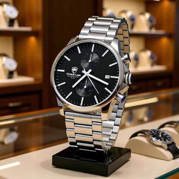 Чоловічий годинник Cheetah Monaco Silverline, 2 ремінці 795 фото