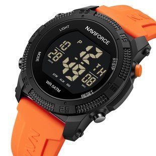 Чоловічий годинник Naviforce Europe Orange 346 фото
