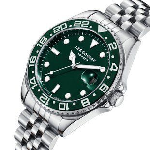 Чоловічий годинник Lee Cooper Daytona Green 546 фото