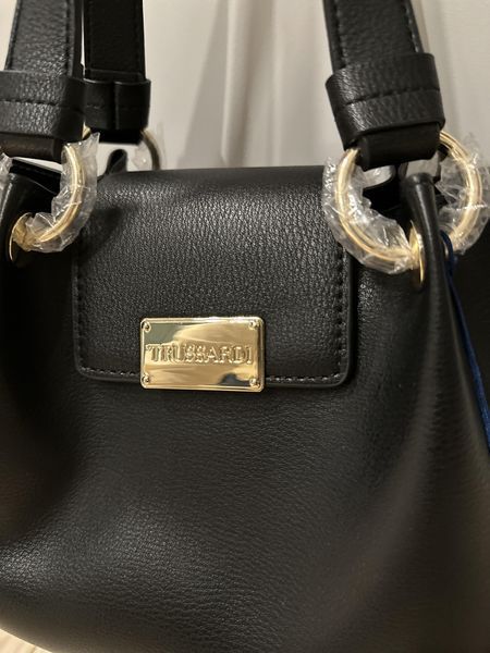Жіноча сумка Trussardi 0223 Чорний 4646 фото