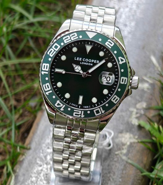 Чоловічий годинник Lee Cooper Daytona Green 546 фото