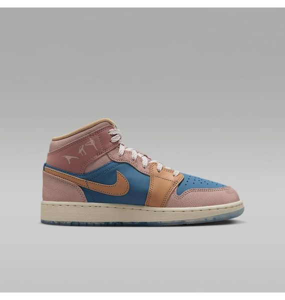 Кросівки жіночі Jordan 1 Mid Gs &ldquo;Zen&rdquo; 1385 фото