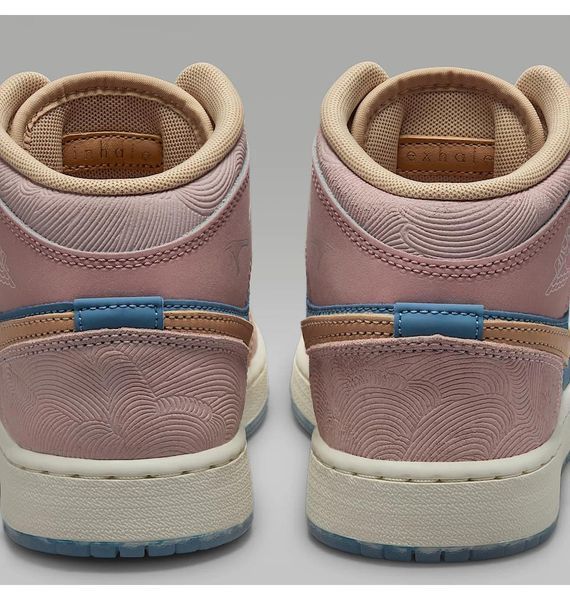 Кросівки жіночі Jordan 1 Mid Gs &ldquo;Zen&rdquo; 1385 фото