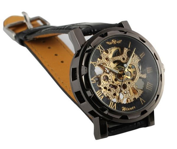 Чоловічий годинник Winner Chocolate 46 фото