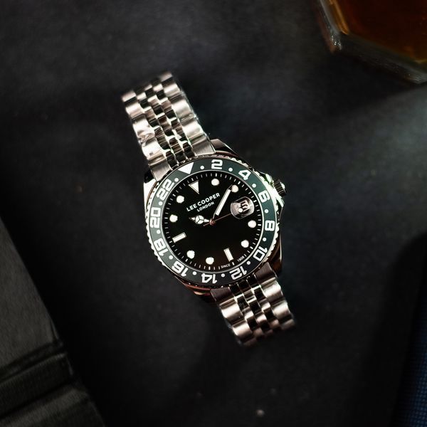 Чоловічий годинник Lee Cooper Daytona Green 546 фото