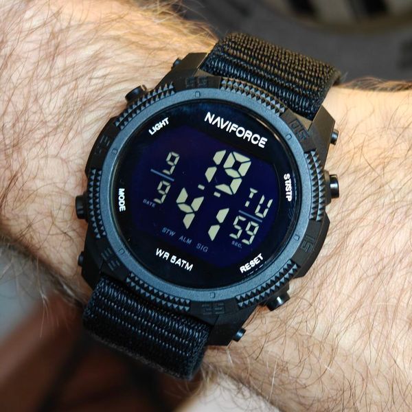 Чоловічий годинник Naviforce Europe Orange 346 фото