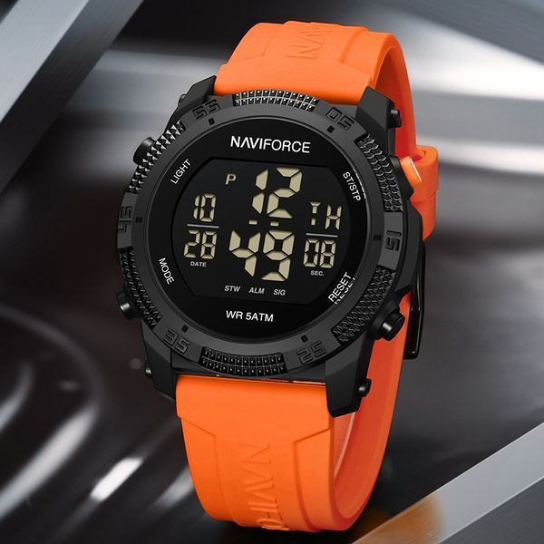 Чоловічий годинник Naviforce Europe Orange 346 фото