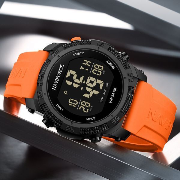 Чоловічий годинник Naviforce Europe Orange 346 фото