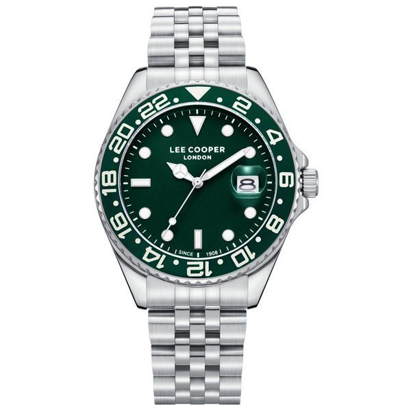 Чоловічий годинник Lee Cooper Daytona Green 546 фото