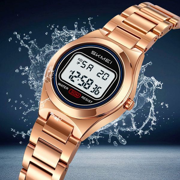 Жіночий годинник Skmei Vibe RoseGold 396 фото