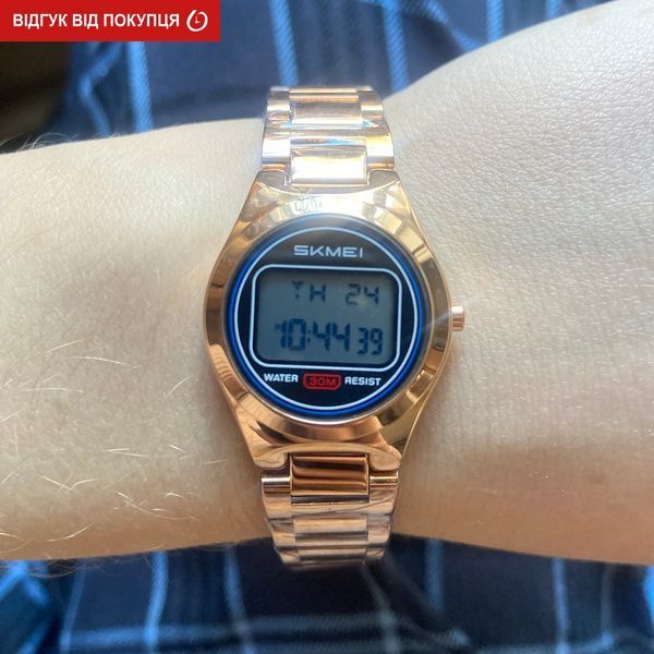 Жіночий годинник Skmei Vibe RoseGold 396 фото