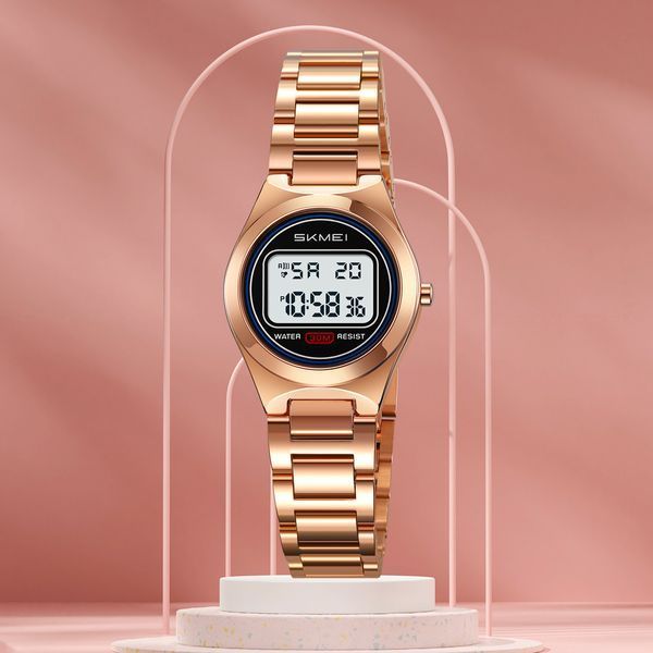 Жіночий годинник Skmei Vibe RoseGold 396 фото